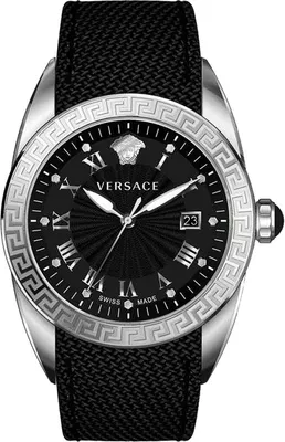 Produktbild von Versace Herren Uhr Armbanduhr Leder Spirit VFE030013