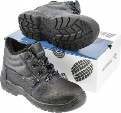 Produktbild von Wärmende Winterarbeitsstiefel S3 SRC 46 aus Leder mit Zehenschutzkappe