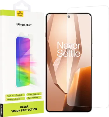 Produktbild von Techsuit Schutzglas 9H für OnePlus 13R - Transparent KP36991