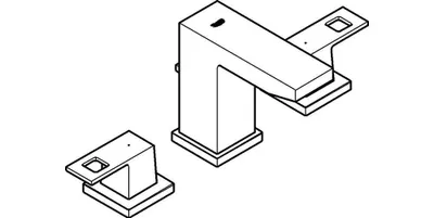Produktbild von GROHE Eurocube, Graphit, 1 Stück(e)