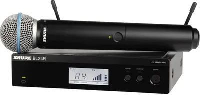 Obrázek produktu pro Shure BLX24RE/B58-H8E - bezdrátový vokální systém pro montáž do stojanu s mikrofonem Beta 58A