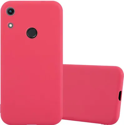 Zdjęcie produktu dla Etui Cadorabo do Honor 8A w kolorze czerwonym, silikonowe etui TPU na telefon komórkowy