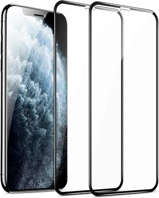 Immagine prodotto di 2 protezioni in vetro temperato 9H per Apple iPhone 11 Pro Max/XS Max + cornice di montaggio