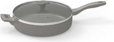 Produktbild von Michelino Alythia Schmorpfanne mit Glasdeckel - 28 cm in Grau
