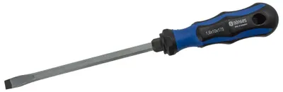 Obrázok produktu pre Dönges skrutkovač s drážkou, šesťhranná čepeľ, dvojzložková rukoväť, 8,0 mm, 150 mm