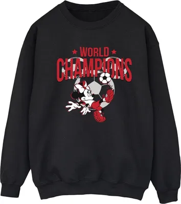 Produktbild von Disney - "World Champions" Sweatshirt für Damen BI28834 (XXL) (Schwarz)