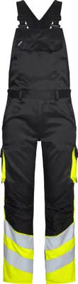Produktbild von F. Engel Safety Light Latzhose, Schwarz/Gelb, Gr. 52