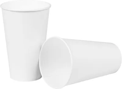 Produktbild von 500 Pappbecher, weiß, 0,3l, ca. 300g/m², mit PE-Beschichtung Einweg Becher