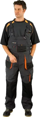Immagine prodotto di Salopette Terrax grigio/nero/arancio taglia 62