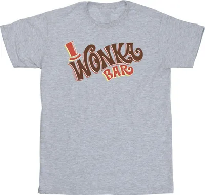 Produktbild von Willy Wonka - "Bar Logo" T-Shirt für Herren BI48715 (5XL) (Grau)