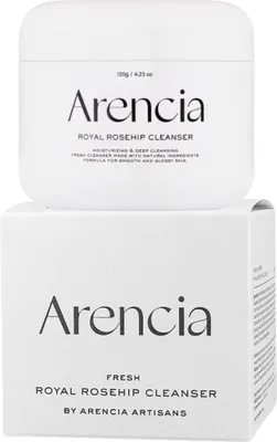 Immagine prodotto di Arencia - Fresh Rosehip Rice Mochi Cleanser - Pasta detergente illuminante per il viso con estratto di rosa canina 120g
