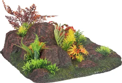 Immagine prodotto di Decorazione per acquario Flamingo: roccia Radha + pianta angolare