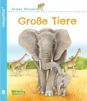 Produktbild von Unkaputtbar: Erstes Wissen: Große Tiere