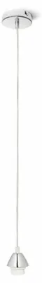 Productafbeelding van RED - DESIGN RENDL RENDL ENZO Pendelset, chroom, 230V, E27, 42W, artikelnummer R10616