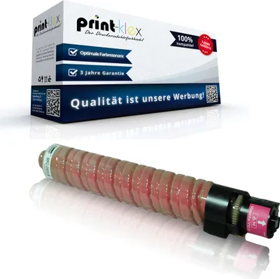 Produktbild von Kompatible Tonerkartusche für Ricoh Aficio MPC2550MP C2550csp MPC2550Series MPC2550spf 841198 Magenta Rot - Toner Plus Serie