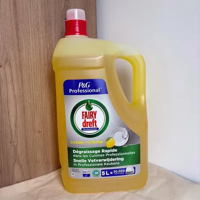 Image de Dreft - IRY dreft Professional détergent pour vaisselle à la main citron, bouteille de 5 l