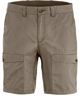 Immagine prodotto di Pantaloni da trekking ibridi Abisko da uomo, Fjällräven, color marrone scuro, taglia 46
