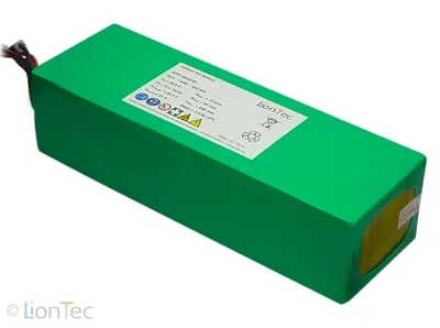 Produktbild von LionTec Lithium Ionen Batteriepack 24 V - 18 Ah Akku Akkupack ebike Akku