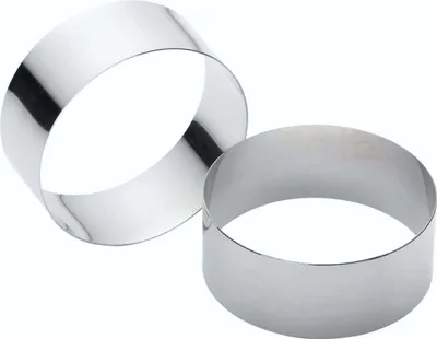 Immagine prodotto di KitchenCraft Anelli da dessert - 4 cm / ø 9 cm - 2 pezzi