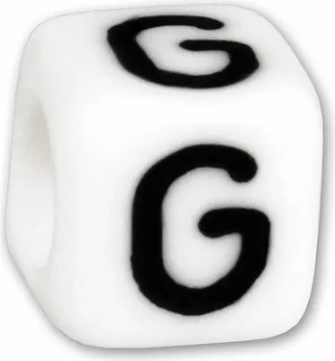 Produktbild von Bead Buchstabe G Beads für Armband KSPPWG