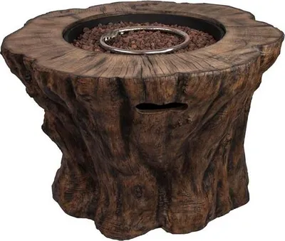 Produktbild von Terassenfeuer Gas / Gaskamin Clifton Wood Trunk Ø88x60cm