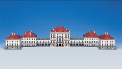 Produktbild von Schreiber-Bogen Modellbau Schloss Nymphenburg München Z