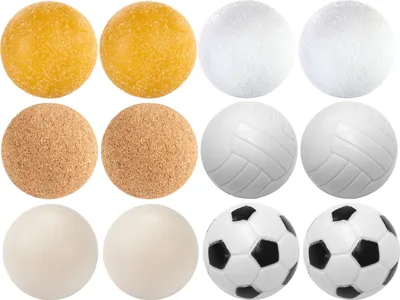 Obrázek produktu pro Exkluzivní sada 12 míčků ke stolnímu fotbálku, 35 mm
