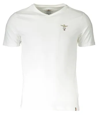 Immagine prodotto di AERONAUTICA MILITARE Maglietta da uomo in tessuto bianco SF496 - Taglia: M