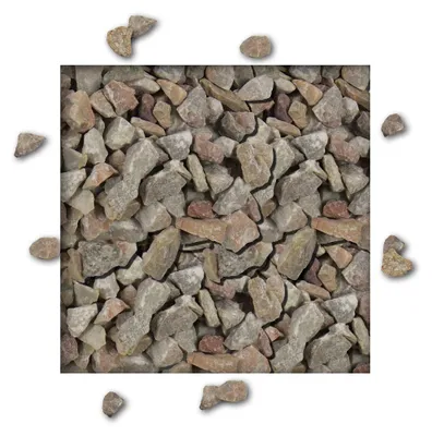 Produktbild von 25 kg Marmorsplitt Arabescato Ziersplitt Deko Marmor Dekoration Splitt Zierkies Körnung 8/12 mm