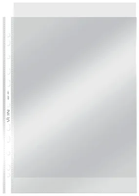 Produktbild von VON Leitz 10 x 10er Pack Transparente Prospekthülle A4, 55 Mikron, Öffnung oben,