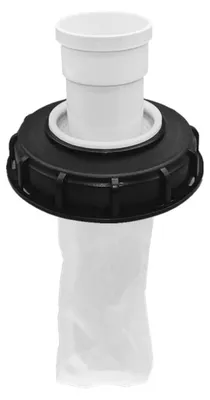IBC-Deckelfilterdeckel 165 mm, Kunststoff, mit Nylon-Filter