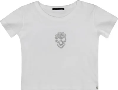 Produktbild von Rock Star Baby T-Shirt Stud Head - Weiß - Gr. XL