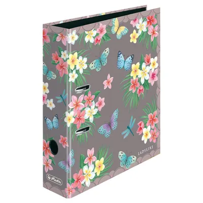 Immagine prodotto di Herlitz Ordner maX.file A4 8cm Ladylike Butrfl.