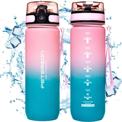 Produktbild von Peterson Trinkflasche Taitol Blau Rosa One size