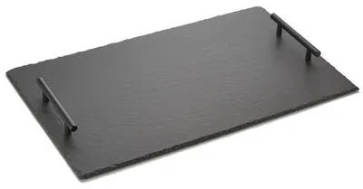 Produktbild von GN Naturschieferplatte mit Griffen 1/1 SLATE LINE, Naturschiefer