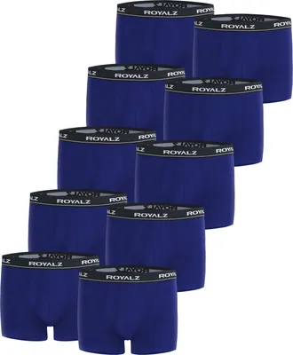 Produktbild von ROYALZ Boxershorts (10 Stück) Herren Unterwäsche Set Unterhosen 95% Baumwolle 5% Elasthan
