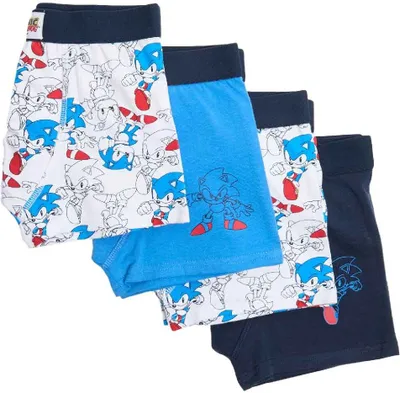 Zdjęcie produktu dla Zippy 3107156001 Bokserki, 4 sztuki, białe, niebieskie, 24 miesiące–3 lata, chłopięce, białe, niebieskie, 24 miesiące–3 lata