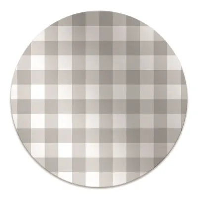 Produktbild von Rundmatte - Stuhlunterlage Bürostuhlunterlage - Rund Ø 100 cm - Bodenmatte - Fußmatte - Graugrill