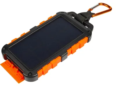 Image de Xtorm Solar Charger Powerbank - 10,000mAh - Black, Rechargeable par énergie solaire, 3 Ports, Compatible avec smartphone et tablette