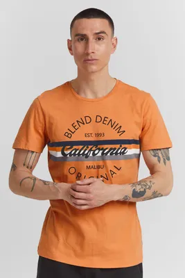 Produktbild von BLEND BHAdamus - 20714724ME Herren T-Shirt Longshirt Basic