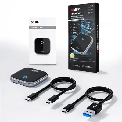 Zdjęcie produktu dla Xblitz SmartCAR Wireless Carplay/Android Auto Adapter