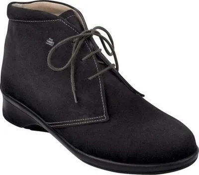 Produktbild von Finn Comfort, Mostar, Damen, Stiefelette, Schwarz, Leder, NEU - Damenschuhe Bequeme Stiefel / Stiefeletten, Schwarz