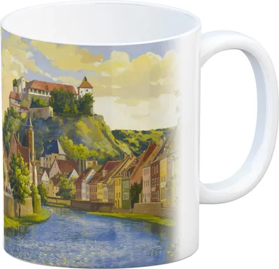 Produktbild von Tübingen Hohentübingen Impression Kaffeebecher