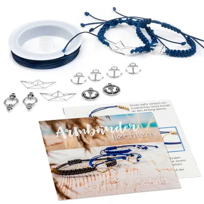 Produktbild von Vintageparts Set Mathilda Maritimes Armband Bastelset