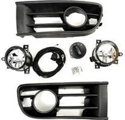 Produktbild von Nebelscheinwerfer NSW Komplett Set Kabel Schalter passend für VW Polo 9N1