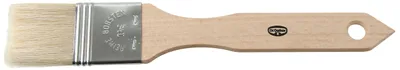 Backpinsel Classic, Holzgriff, 38 mm, 3,8x1x10 cm, braun-silber