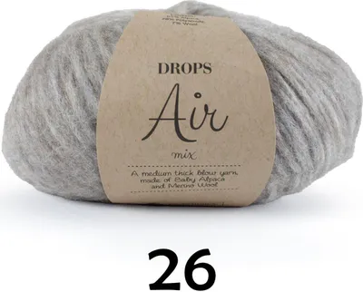 Produktbild von DROPS Air mix (50g/150m) 26 beige