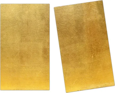Produktbild von Spritzschutz Herdabdeckplatte Schneidebrett aus Glas Goldene Wand 2-Teilig (60x52cm)