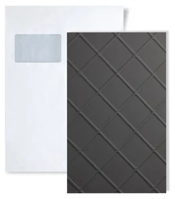 Imagen del producto de 1 PIEZA DE MUESTRA WallFace S-19764 DIN A5 | Panel de pared CORD CHARCOAL LIGHT