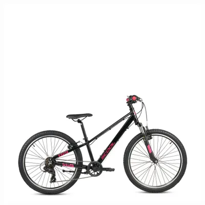 Produktbild von 24 Zoll Kinderfahrrad, 7-Gang, MTB Kinderfahrrad, S’COOL Xroc pro, ab 7–11 Jahre, 130–150 cm, Orange/Pink